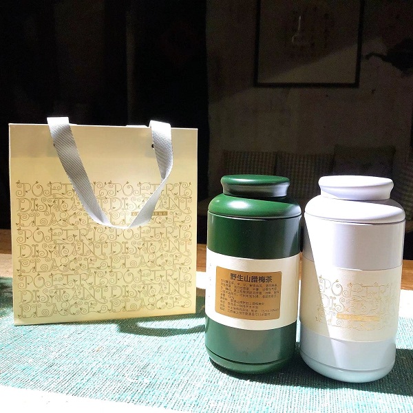 江西婺源野生山腊梅茶2罐（100克/罐*2，带礼袋）
