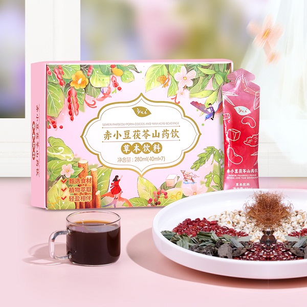 悦意赤小豆茯苓山药饮（280ml*1盒，40ml*7小袋）