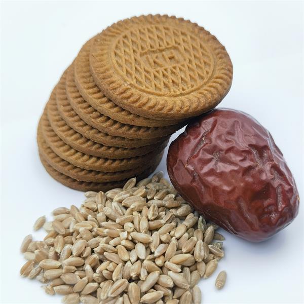 红枣全麦茶油饼干5斤环保装（古老农耕定制）