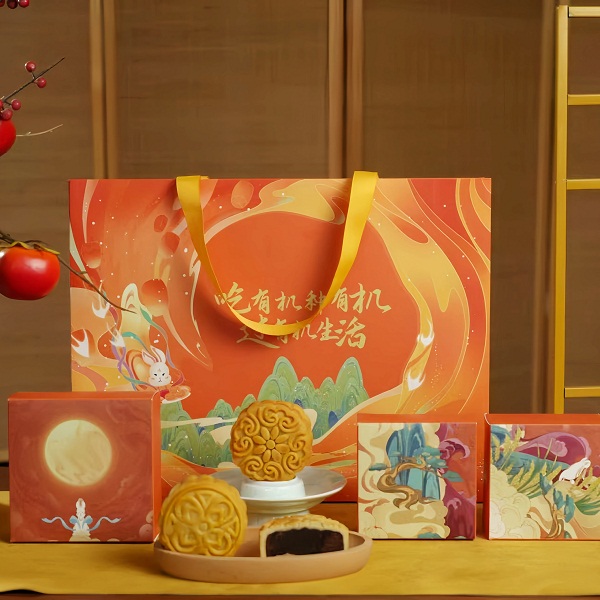 斯美五福丰泰中秋月饼礼盒（5枚装）