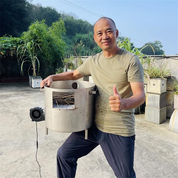 节能柴火灶（304不锈钢，可以移动）