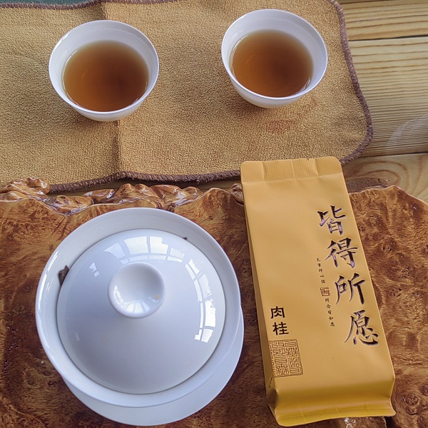 桃120园皆得所愿武夷肉桂茶1斤（30泡/盒*2盒 。8.3克/泡*60泡）