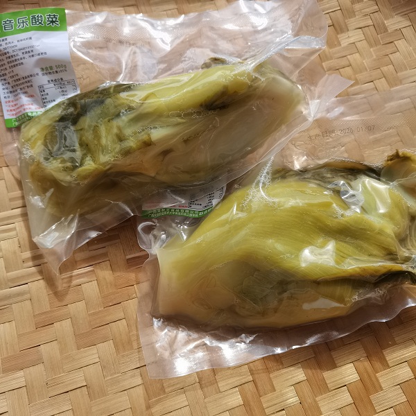 楚酸王益生菌整颗酸菜（3包， 500克/包*3包）