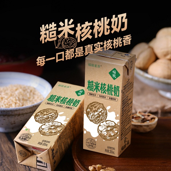 福娘糙米核桃奶1箱（200ml/瓶*8瓶）
