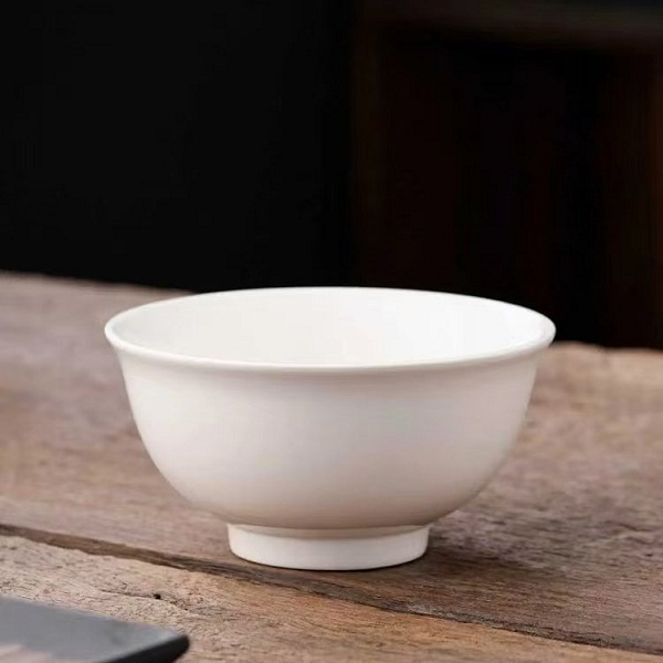 桃18园 品汁4.75英寸能量小饭碗-纯白1个