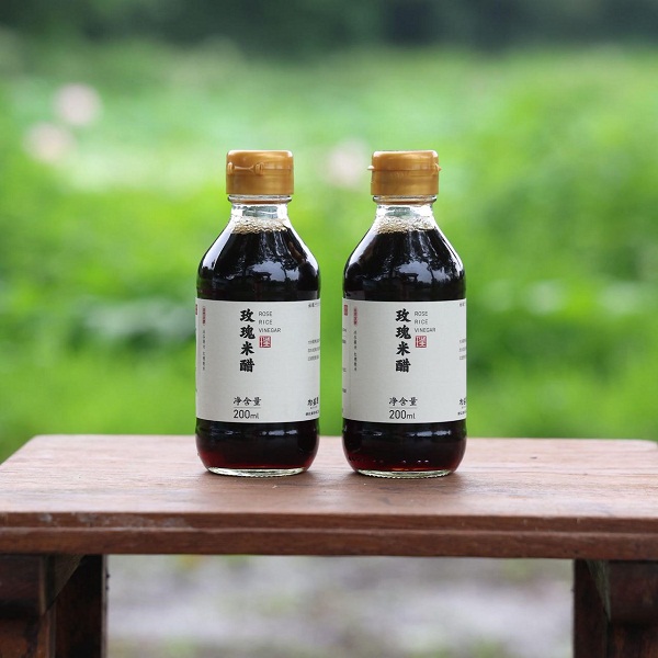 璞心玫瑰米醋2瓶（200ml/瓶*2）